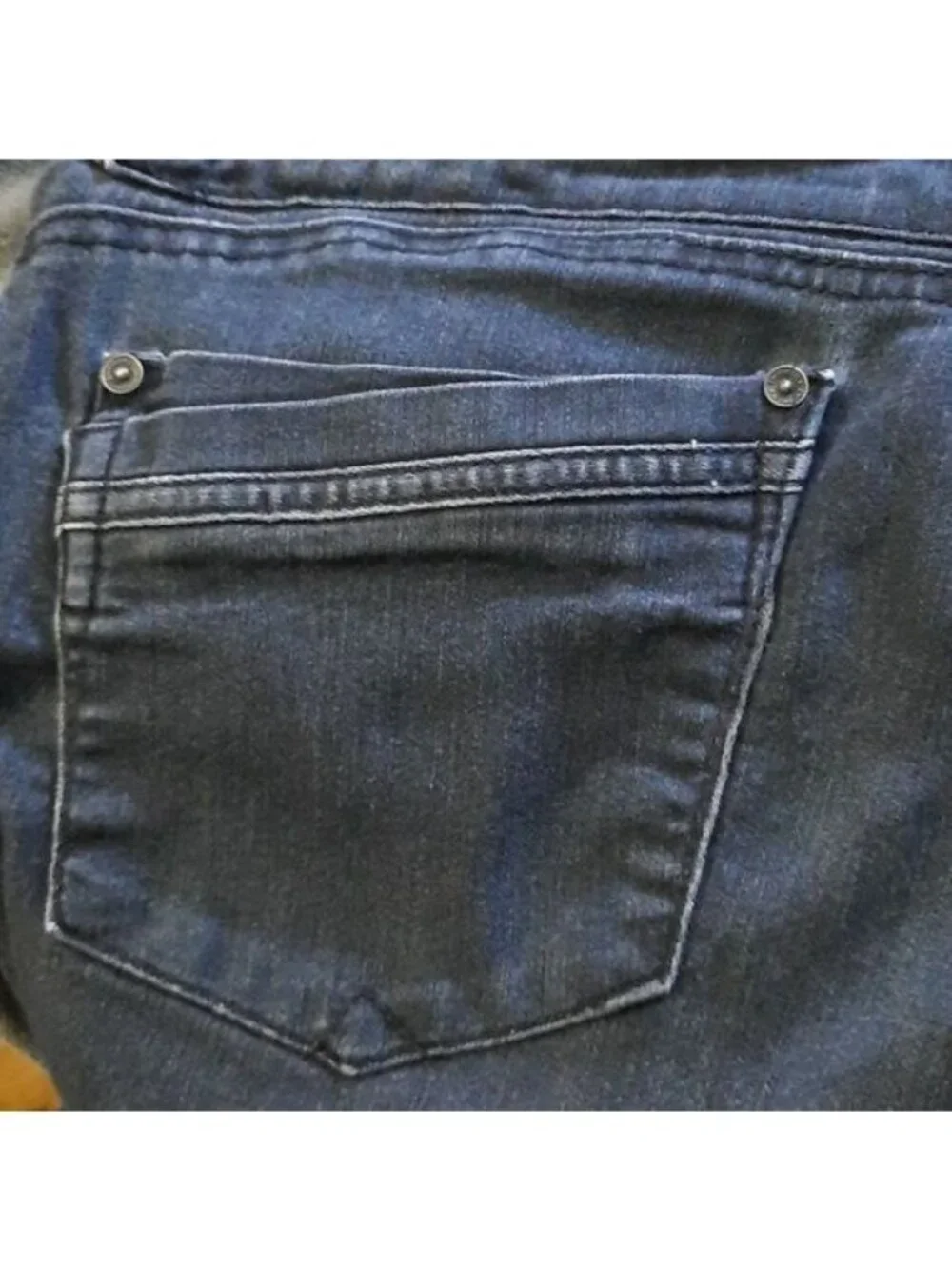 Democracy Ab Technology Dark Wash Light Weight Denim Jeans Size 12